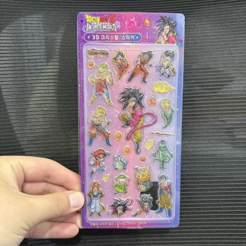 Memo Pad Sticky - New 3d Crystal Stickers 4-40pcs Japanese