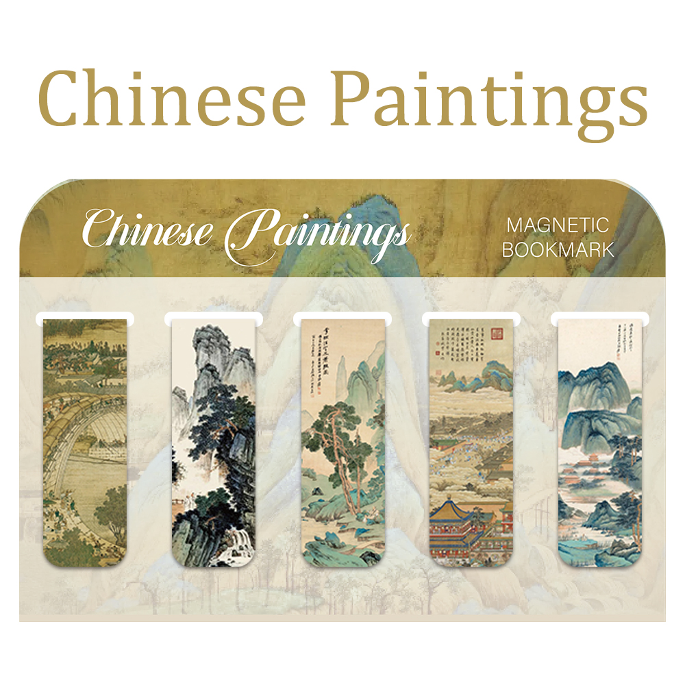 5PCS Chinese Ancient Style Mag - Bookmark Magnetic Clip incelemesi ve fiyatı