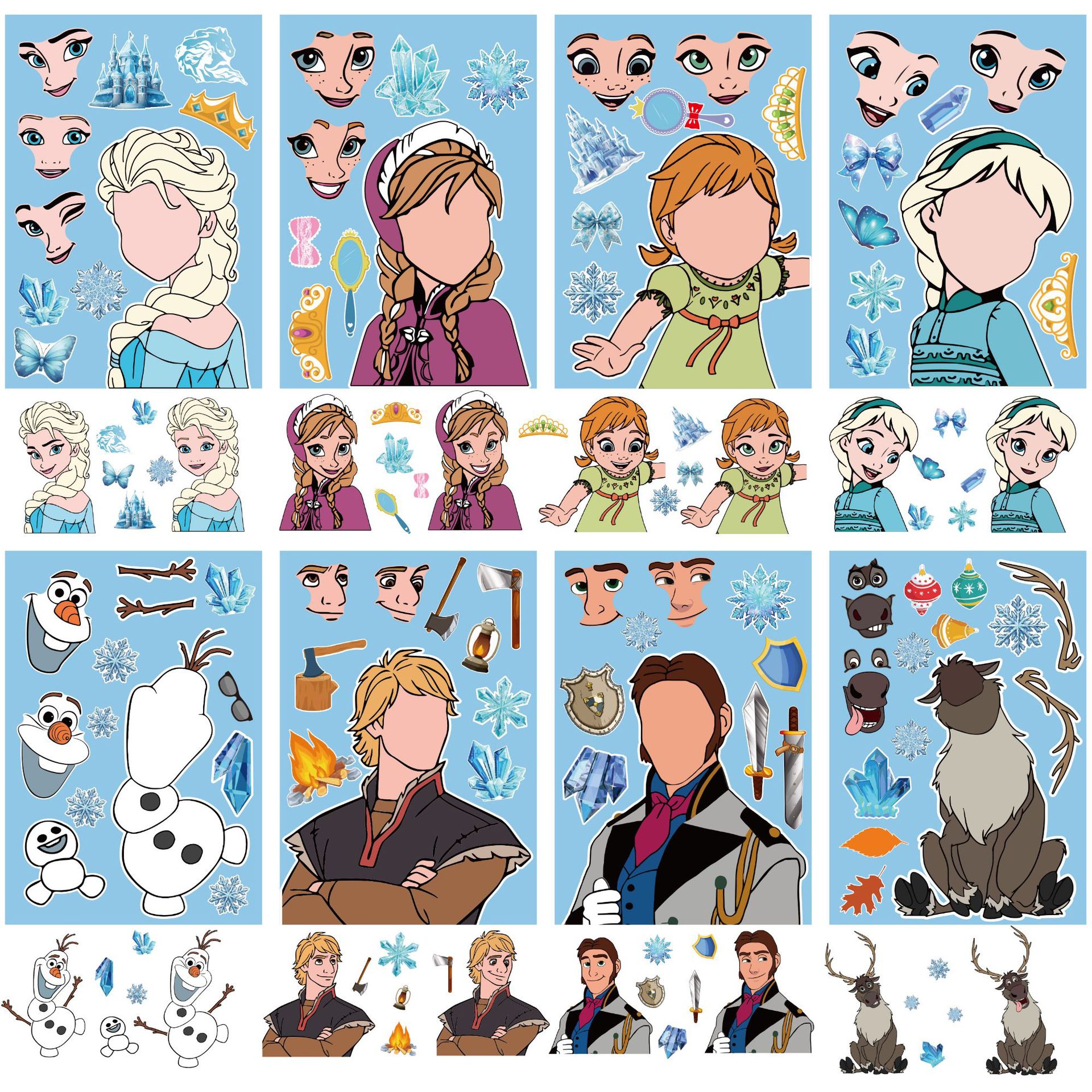 Frozen Queen Party Sticker Els - Memo Pad Sticky incelemesi ve fiyatı