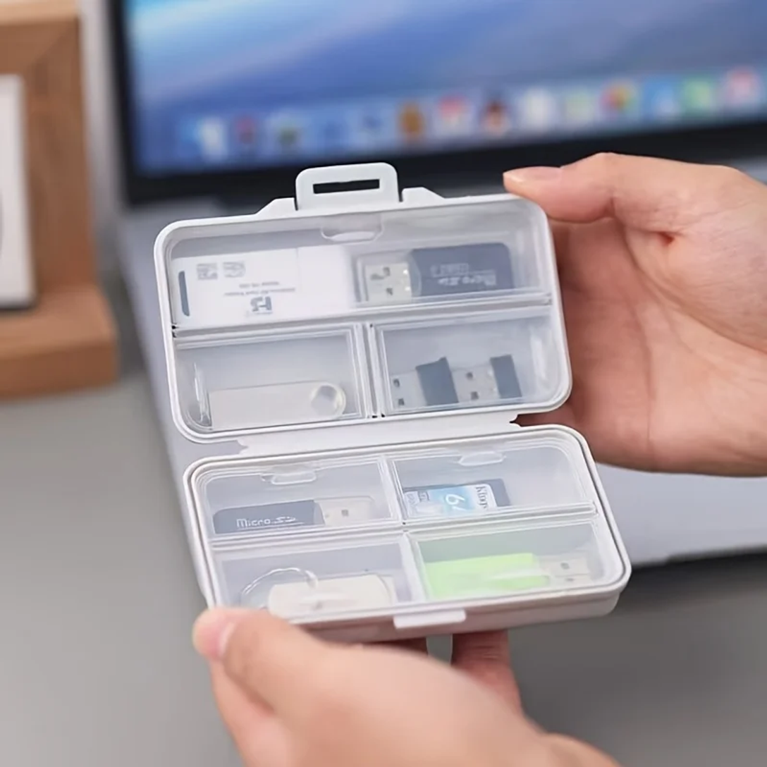 1PC USB Storage Box with Compa - Stationery And Office Supply Stores incelemesi ve fiyatı