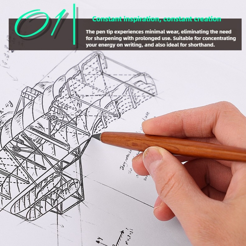 Wooden Eternal Pencil No Sharp - Office Stationery And Supply incelemesi ve fiyatı