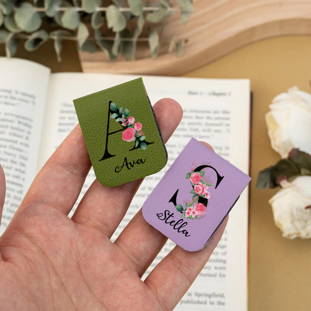 1PC Colorful rose 26 style let - Bookmark Magnetic Clip incelemesi ve fiyatı