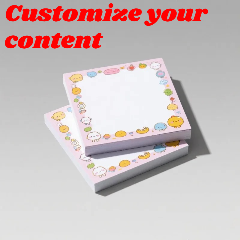 20pcs 7x7cm Custom Sticky Note - Memo Pad Sticky incelemesi ve fiyatı
