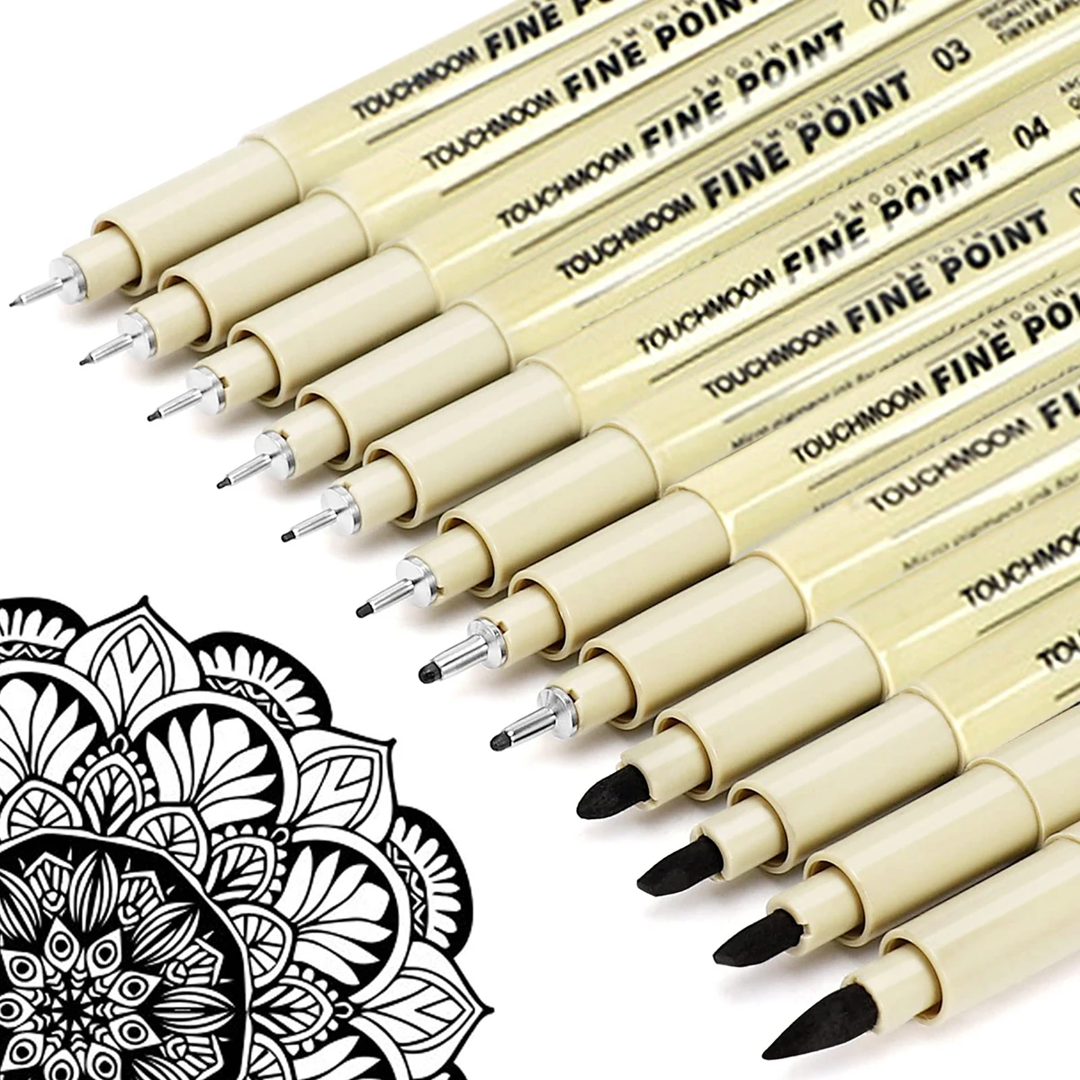 6-12Pcs/Set Hook Needle Pen Ha - Office Stationery And Supply incelemesi ve fiyatı