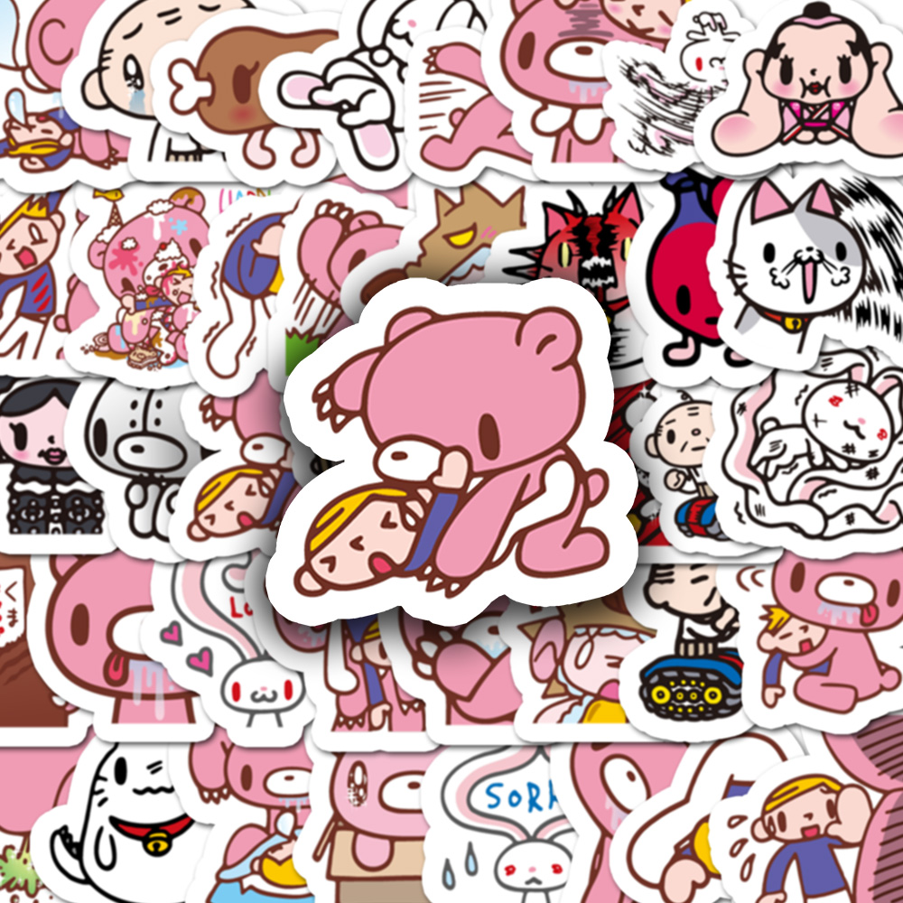40pcs Cartoon Gloomy Bear & CH - Memo Pad Sticky incelemesi ve fiyatı