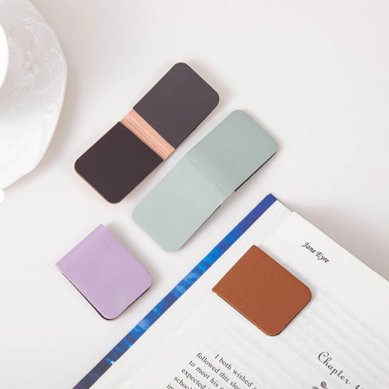 Premium Leather Magnetic Bookm - Bookmark Magnetic Clip incelemesi ve fiyatı