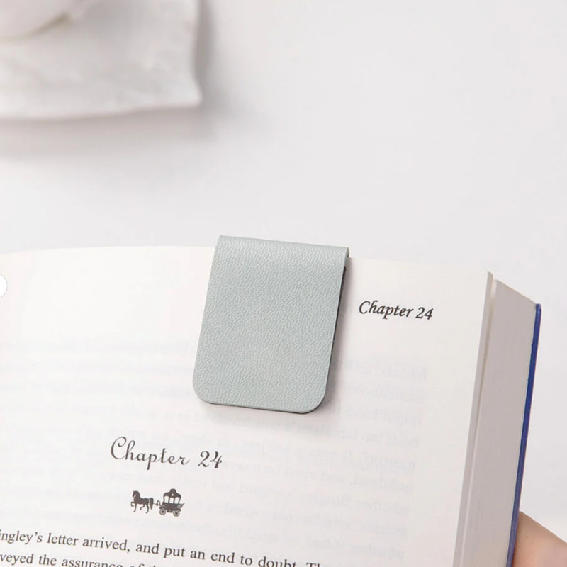 Premium Leather Magnetic Bookm - Bookmark Magnetic Clip incelemesi ve fiyatı