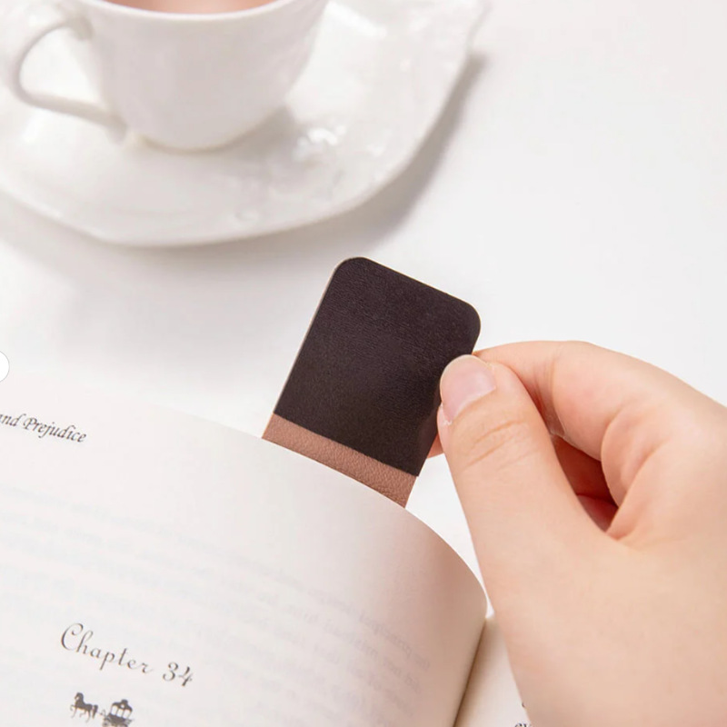 Premium Leather Magnetic Bookm - Bookmark Magnetic Clip incelemesi ve fiyatı