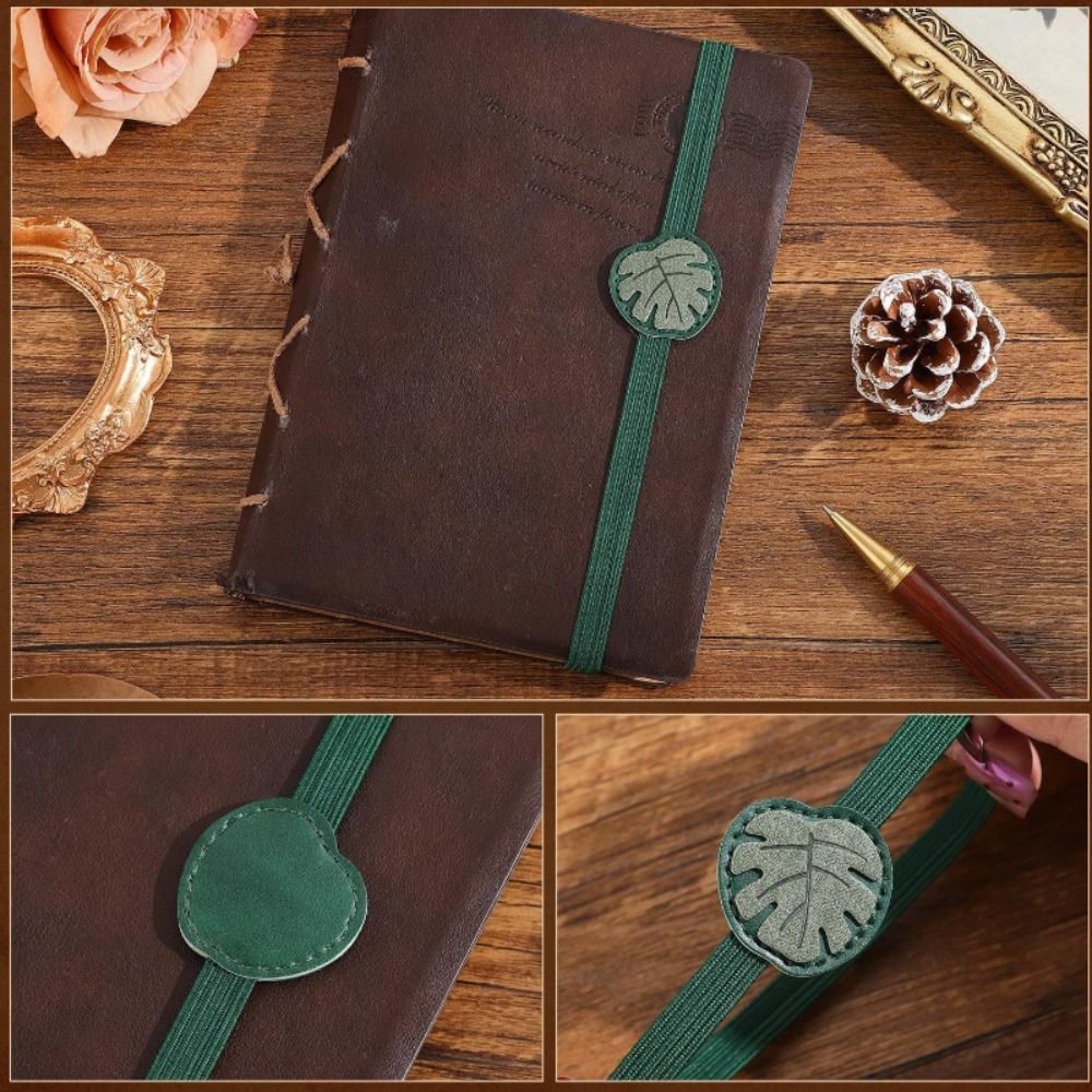 Vintage Elastic Bands Leather  - Journal Leather Hardcover incelemesi ve fiyatı