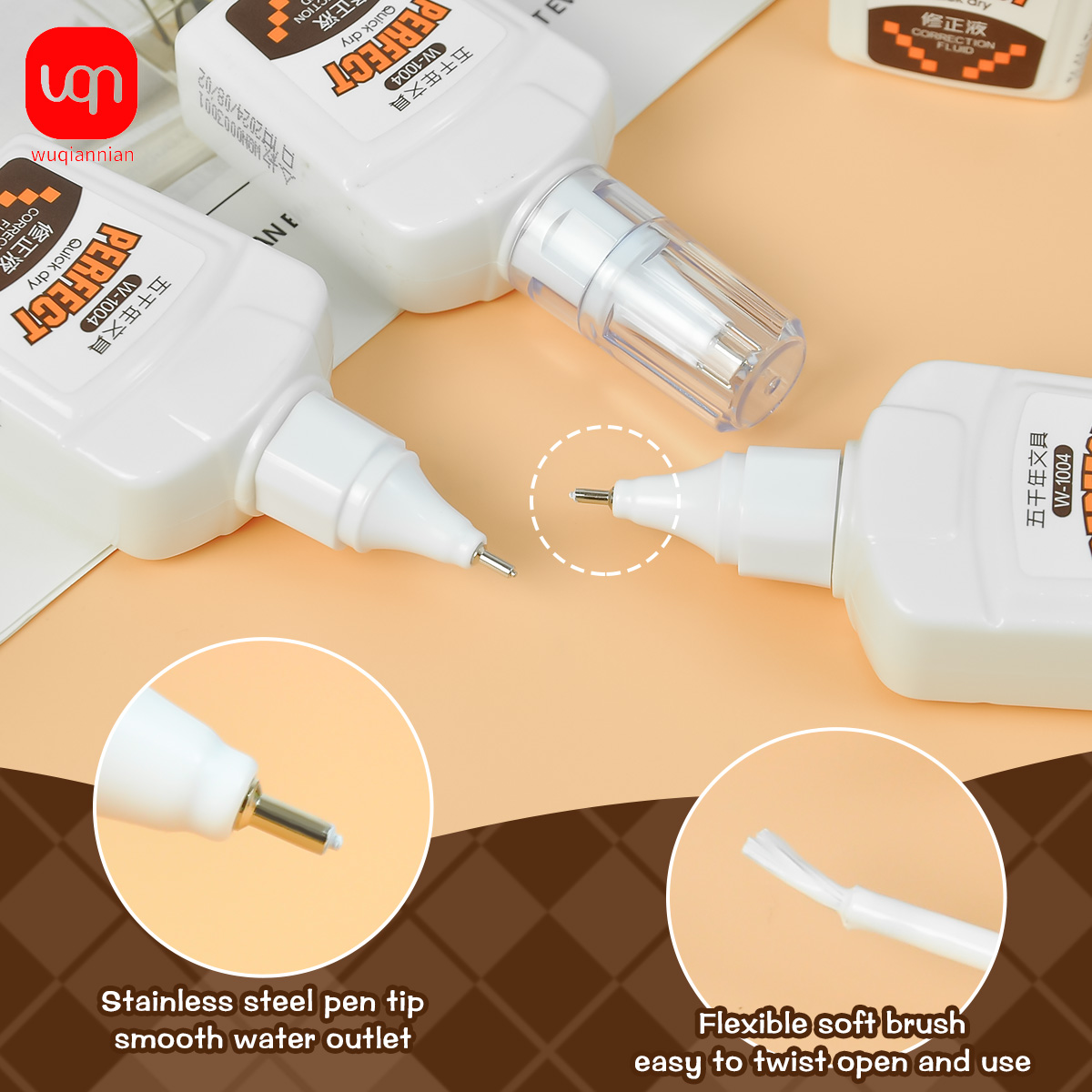 WQN-3/6/12PCS18ml Correction F - Correction Fluid White incelemesi ve fiyatı
