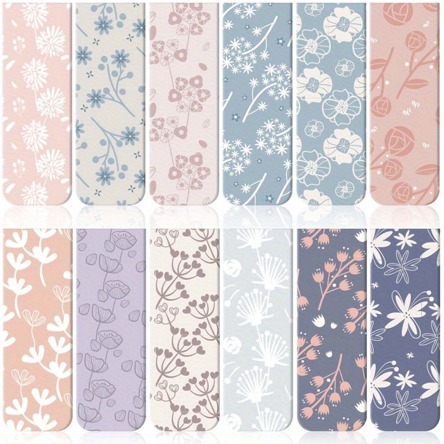 12pcs Flower Magnetic Bookmark - Bookmark Magnetic Clip incelemesi ve fiyatı