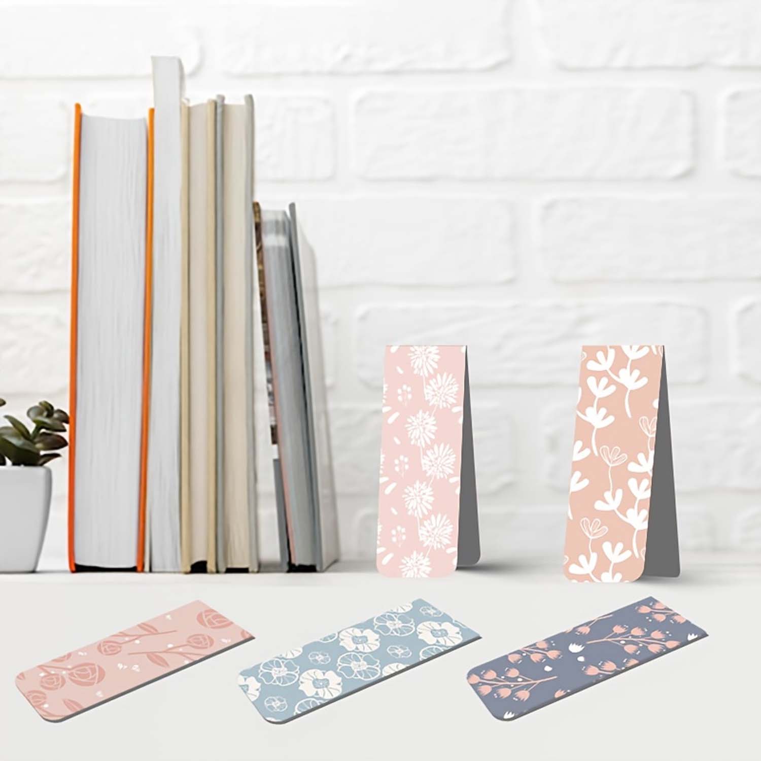 12pcs Flower Magnetic Bookmark - Bookmark Magnetic Clip incelemesi ve fiyatı