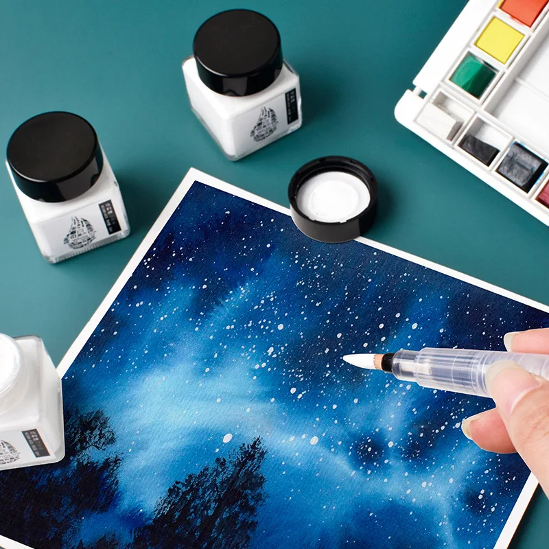 30ML White Ink High-gloss Wate - Correction Fluid White incelemesi ve fiyatı