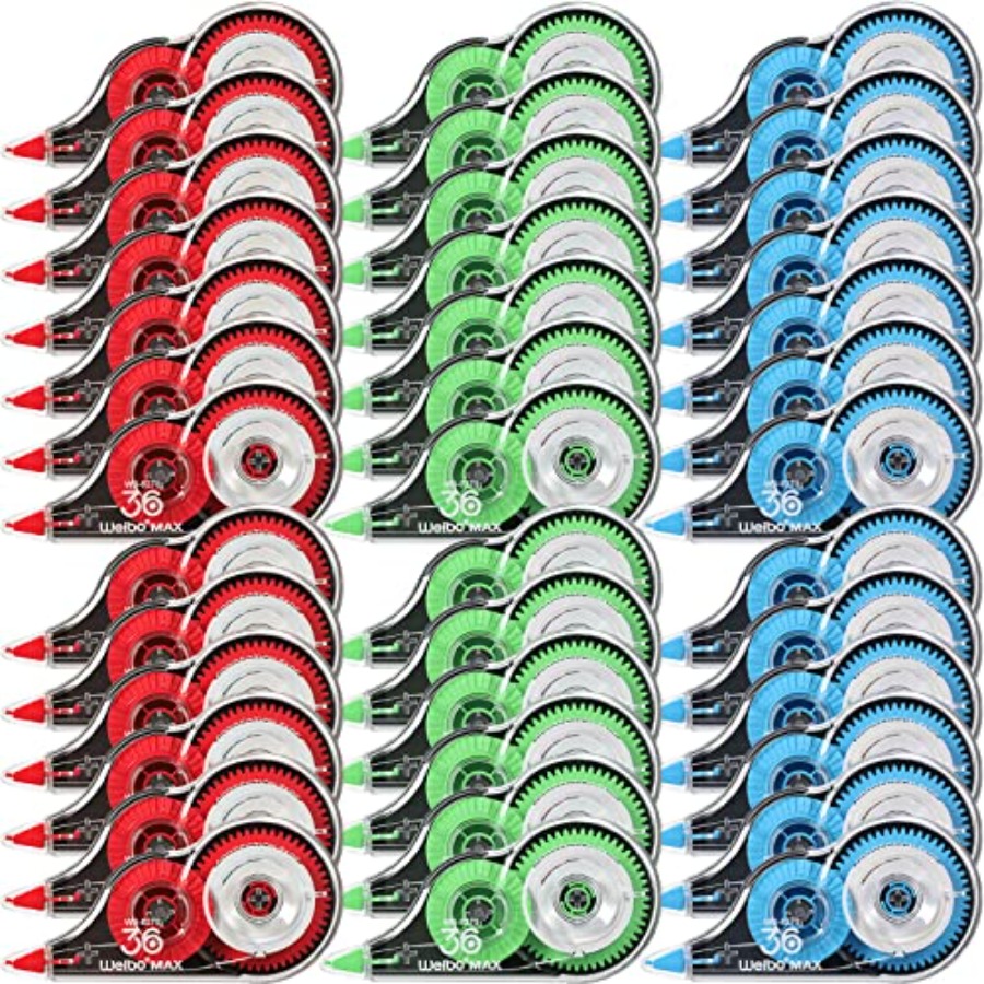 54 Pack Correction Tape Bulk W - Correction Fluid White incelemesi ve fiyatı