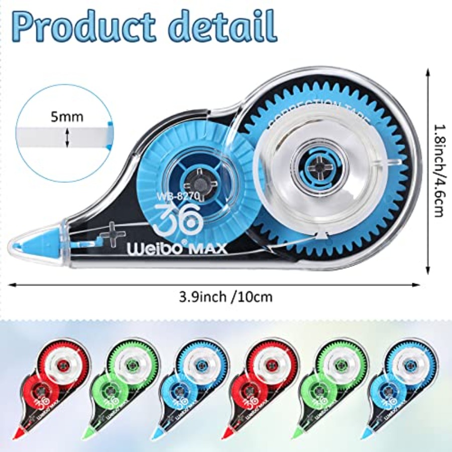 54 Pack Correction Tape Bulk W - Correction Fluid White incelemesi ve fiyatı