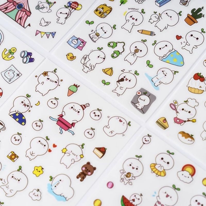6 Sheets/Pack Cartoon Cat and  - Total Stationery & Office Supply incelemesi ve fiyatı