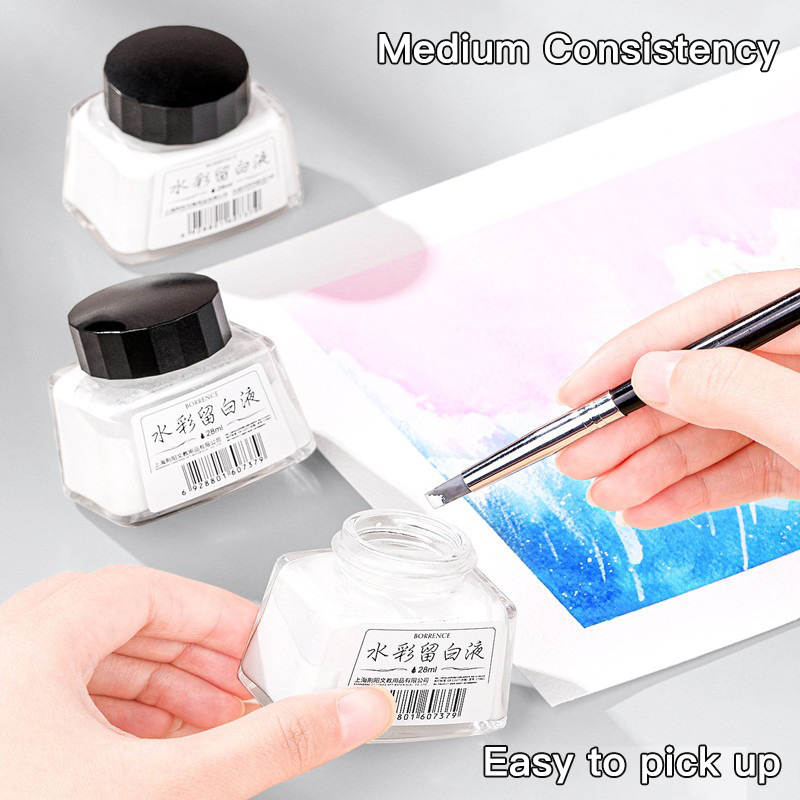 Borrence 28ml Watercolor Maski - Correction Fluid White incelemesi ve fiyatı
