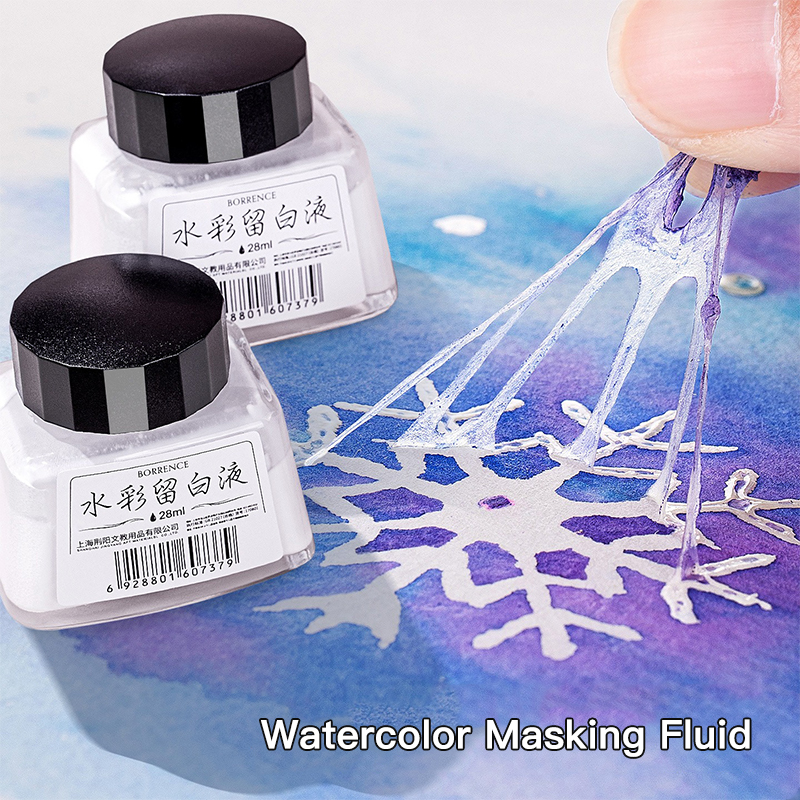 Borrence 28ml Watercolor Maski - Correction Fluid White incelemesi ve fiyatı