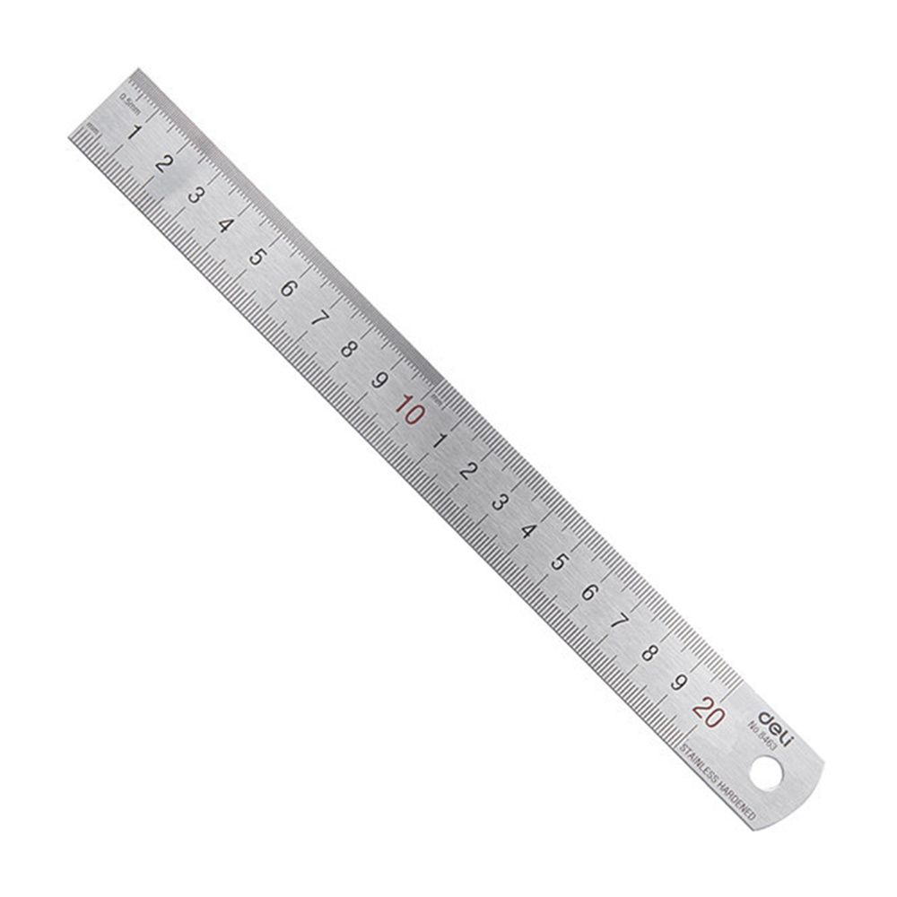 Deli 20cm Stainless Steel Meta - Stationery And Office Supply Stores incelemesi ve fiyatı