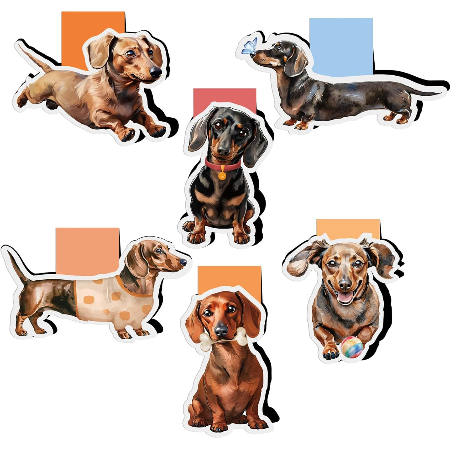 6/12 Darcy Dog Themed Waterpro - Bookmark Magnetic Clip incelemesi ve fiyatı