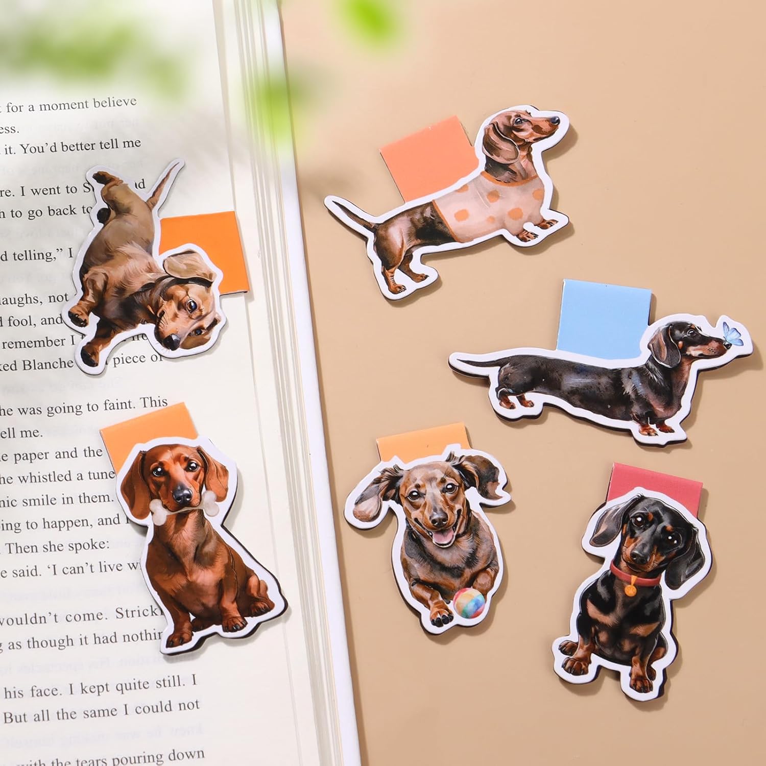 6/12 Darcy Dog Themed Waterpro - Bookmark Magnetic Clip incelemesi ve fiyatı