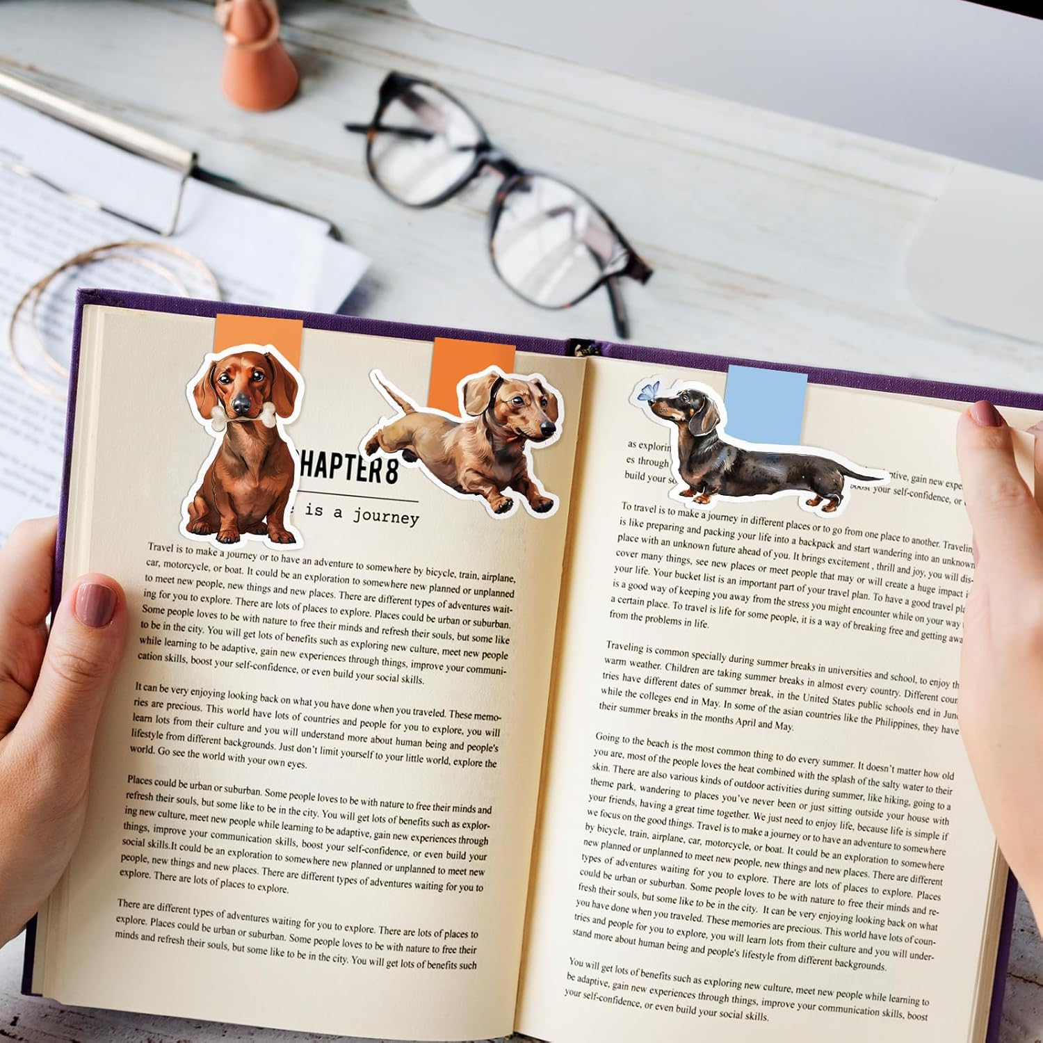 6/12 Darcy Dog Themed Waterpro - Bookmark Magnetic Clip incelemesi ve fiyatı