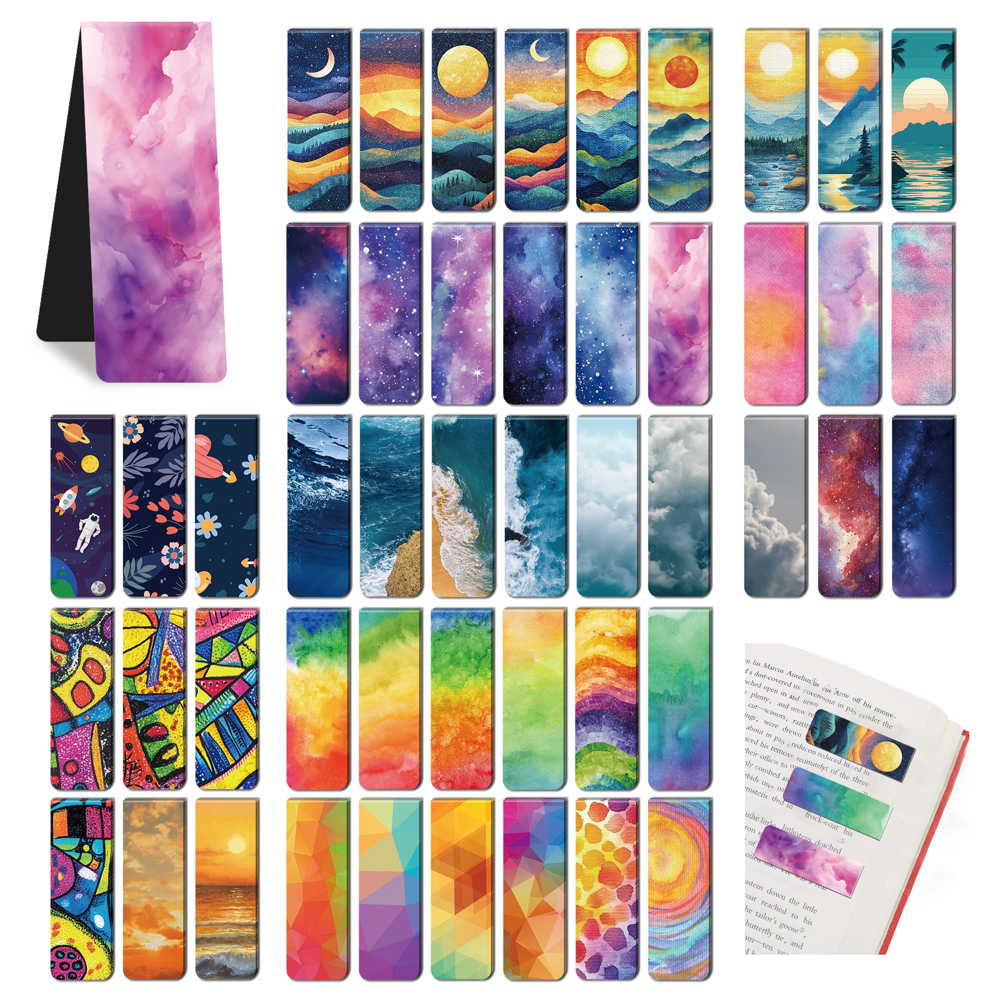 96pcs Colorful Magnetic Bookma - Bookmark Magnetic Clip incelemesi ve fiyatı