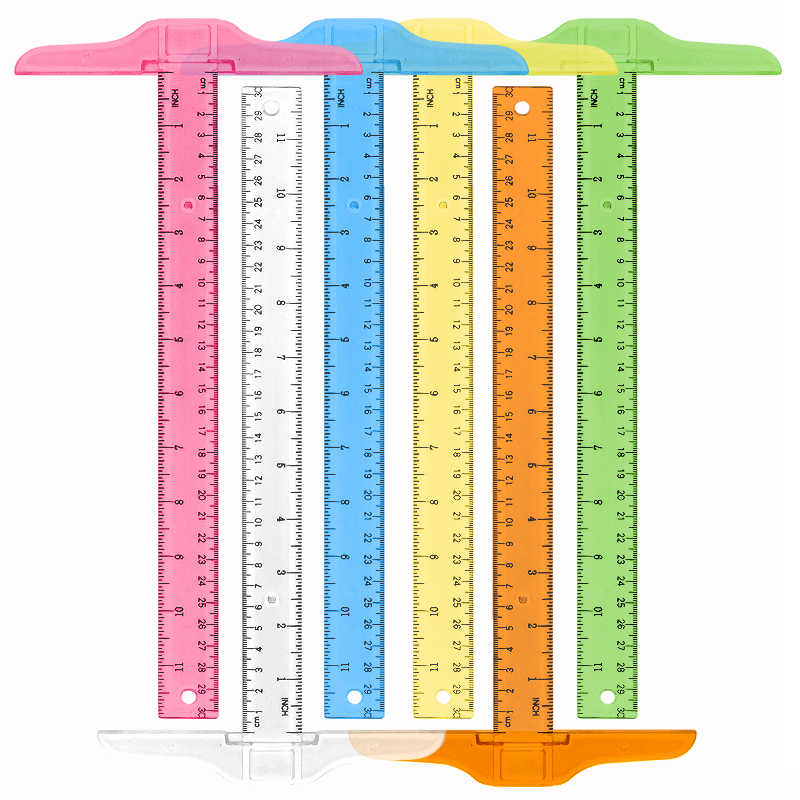 1Pc T-shaped Double Side Scale - Office Stationery And Supply incelemesi ve fiyatı