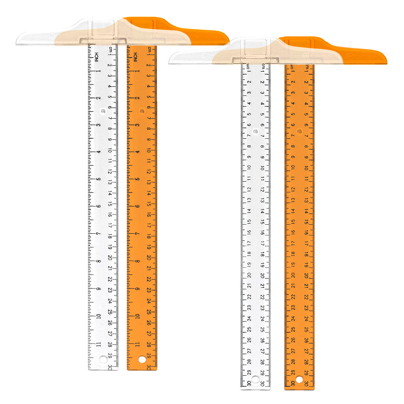 1Pc T-shaped Double Side Scale - Office Stationery And Supply incelemesi ve fiyatı