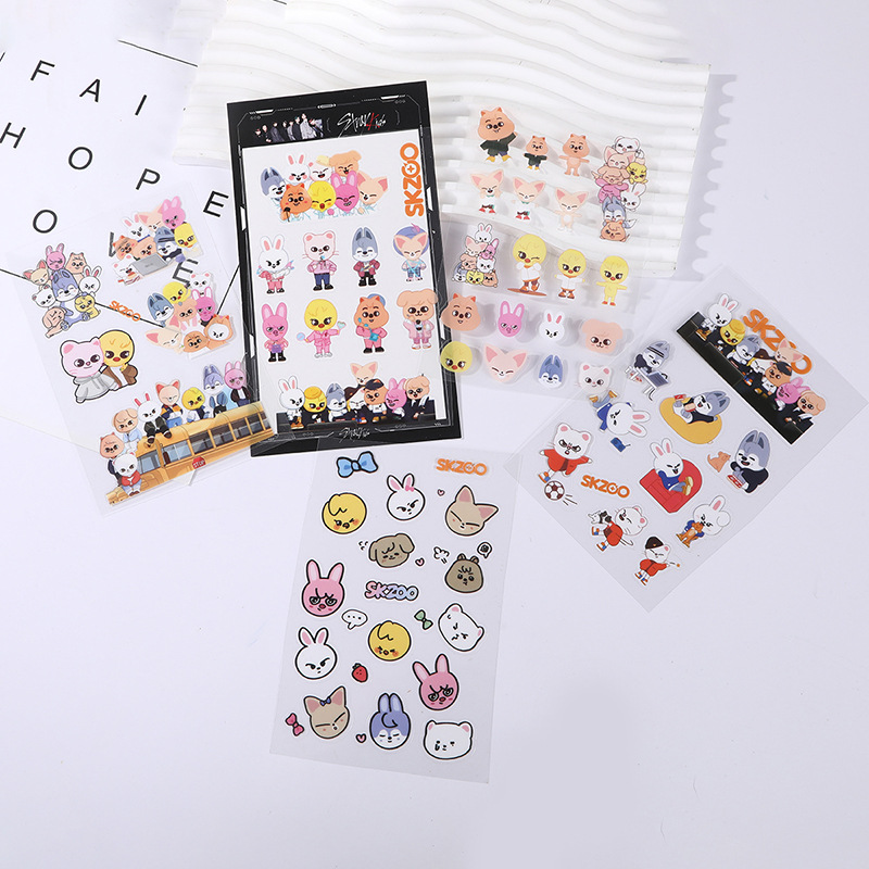 Skzoo Stray Kids Anime Cartoon - Memo Pad Sticky incelemesi ve fiyatı