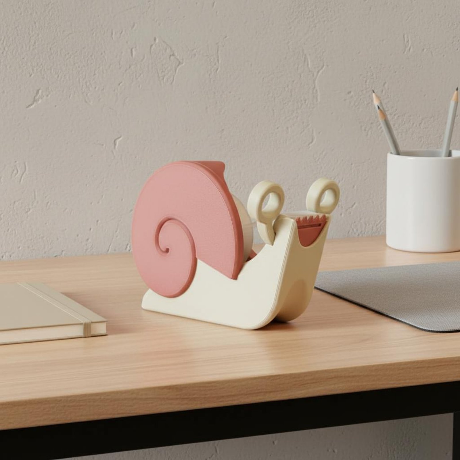 Snail-Shaped Tape Dispenser Pi - Office Stationery And Supply incelemesi ve fiyatı
