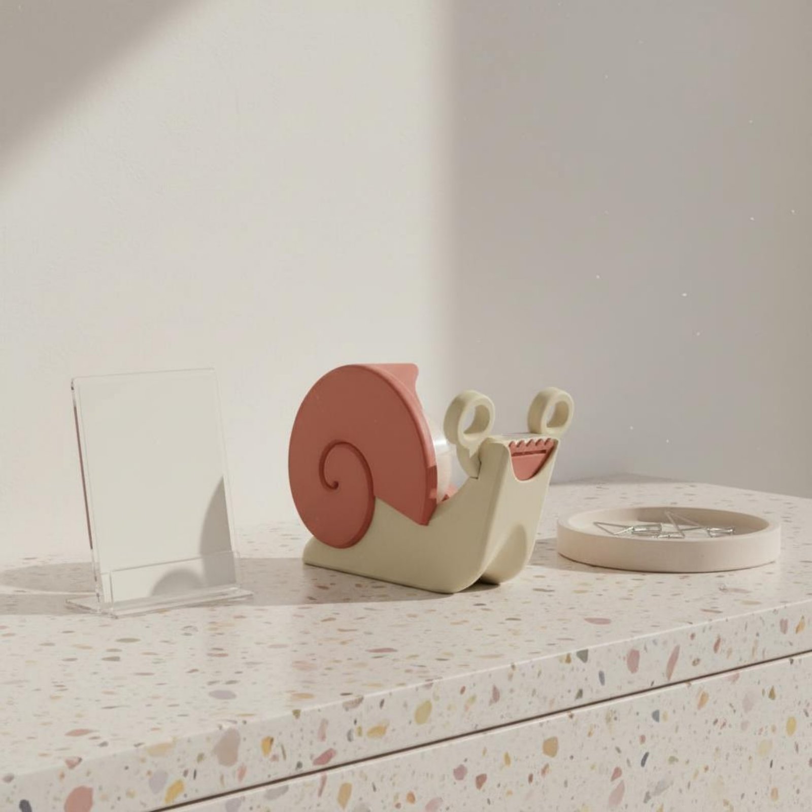 Snail-Shaped Tape Dispenser Pi - Office Stationery And Supply incelemesi ve fiyatı