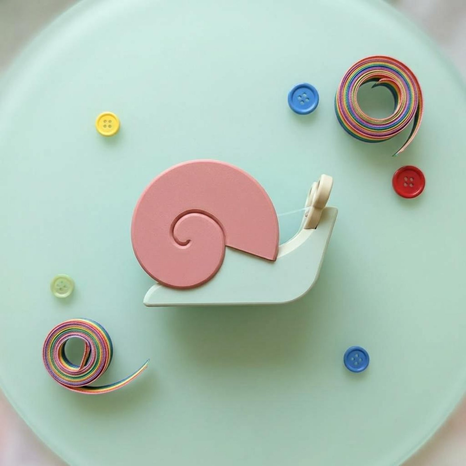Snail-Shaped Tape Dispenser Pi - Office Stationery And Supply incelemesi ve fiyatı