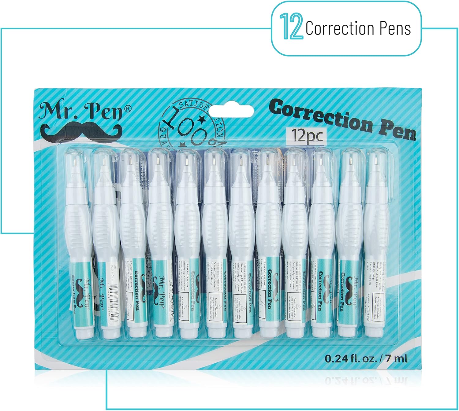 Correction Pens, 12 Pack, Need - Correction Fluid White incelemesi ve fiyatı