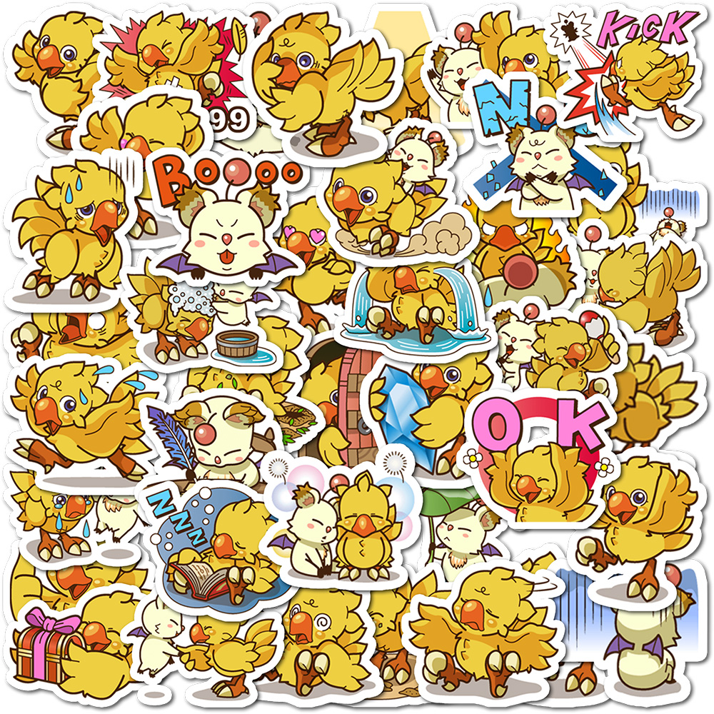 40 Pieces of Chocobo Cartoon M - Memo Pad Sticky incelemesi ve fiyatı