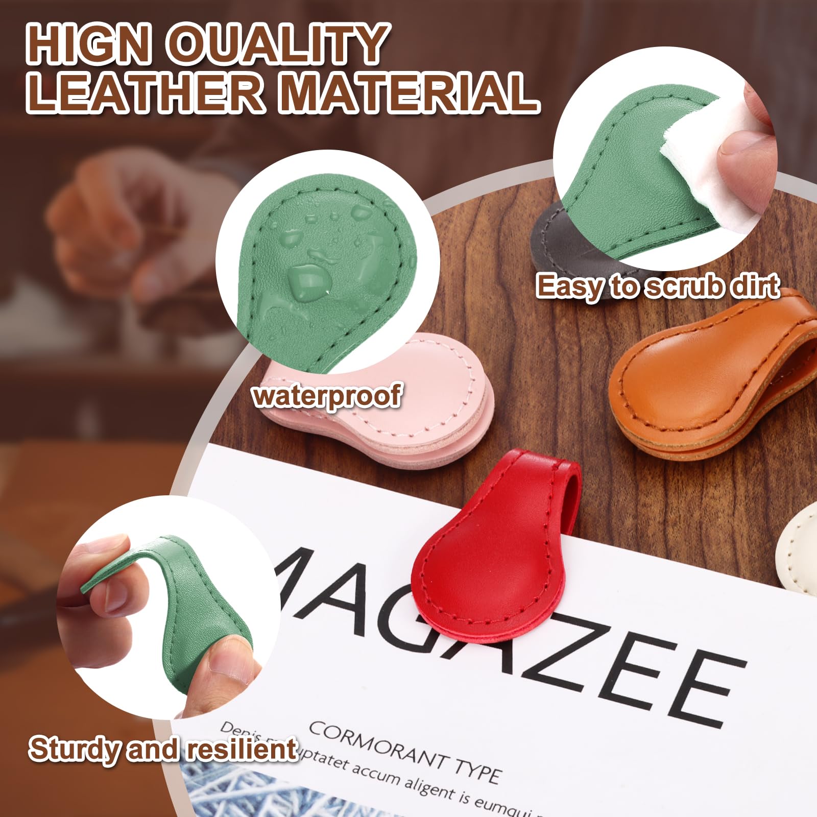 5pcs Magnetic Clip Sleeve Magn - Bookmark Magnetic Clip incelemesi ve fiyatı