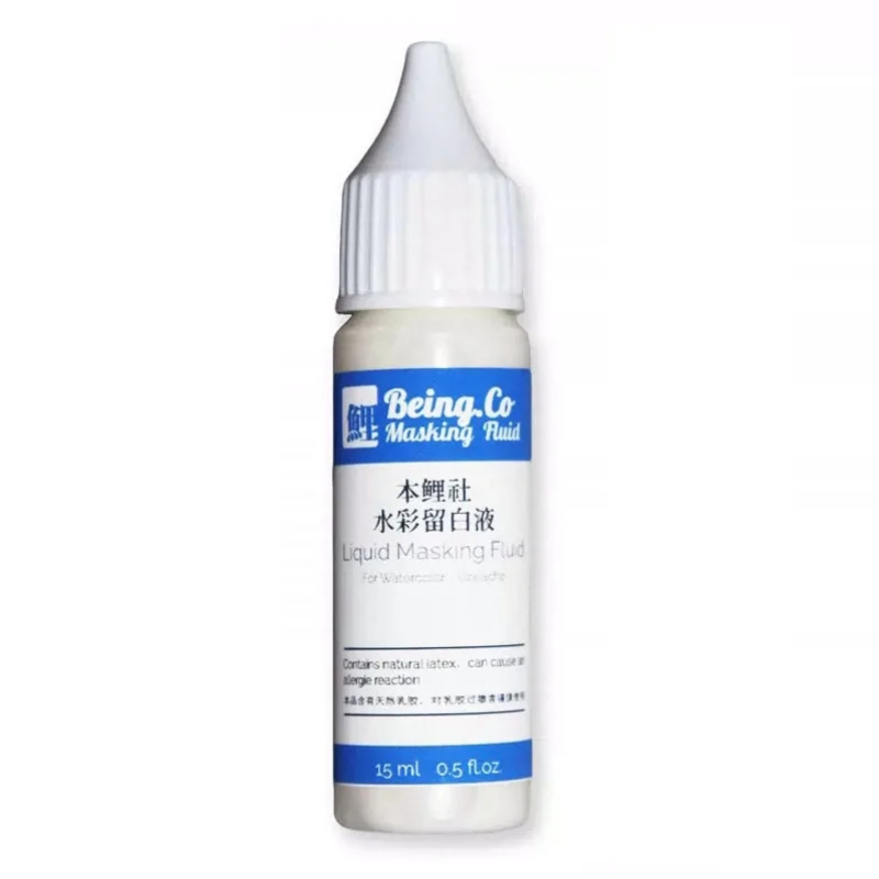 White/Blue Watercolor Masking  - Correction Fluid White incelemesi ve fiyatı