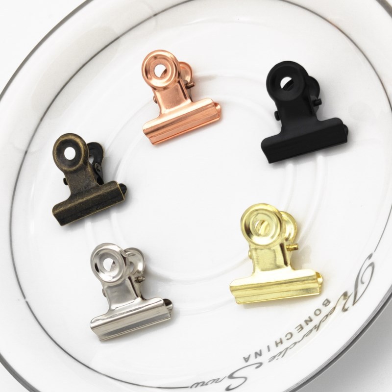 20PCS/Set 21mm*23mm Round Meta - Binder Clip Assorted incelemesi ve fiyatı