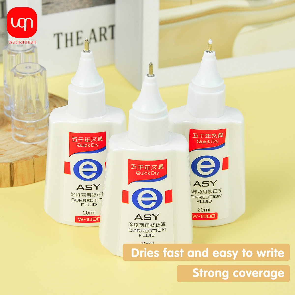 WQN Quick-Dry Correction Fluid - Correction Fluid White incelemesi ve fiyatı
