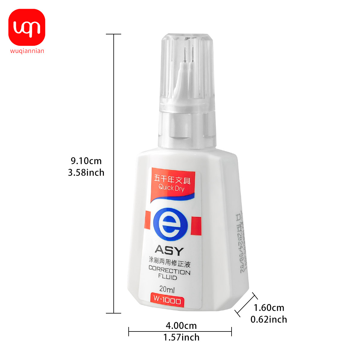 WQN Quick-Dry Correction Fluid - Correction Fluid White incelemesi ve fiyatı