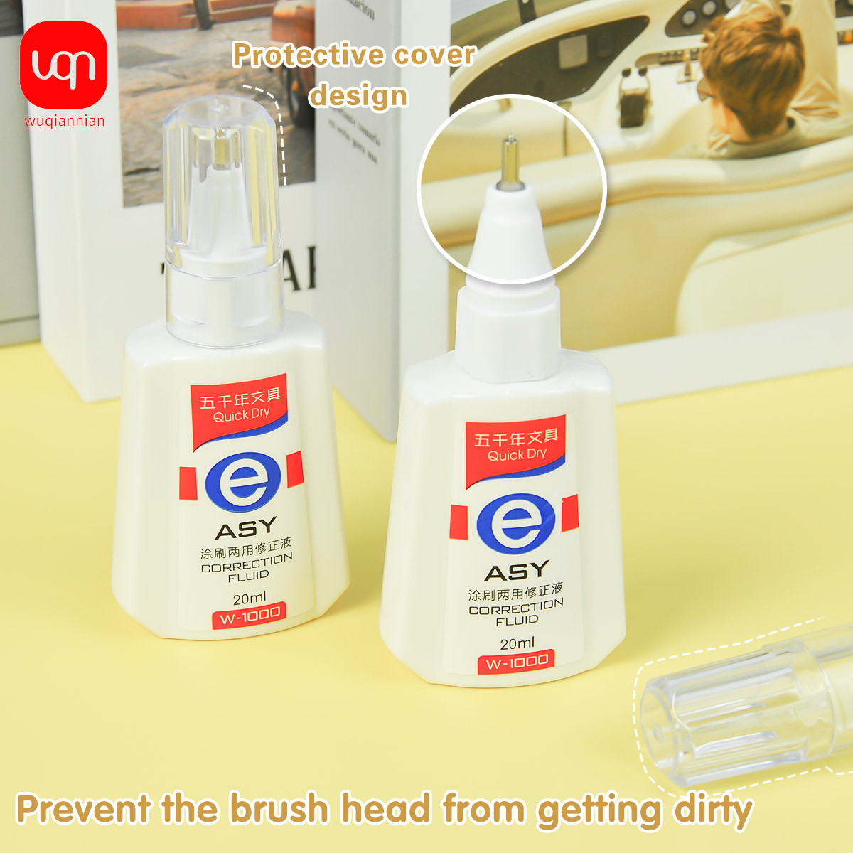 WQN Quick-Dry Correction Fluid - Correction Fluid White incelemesi ve fiyatı