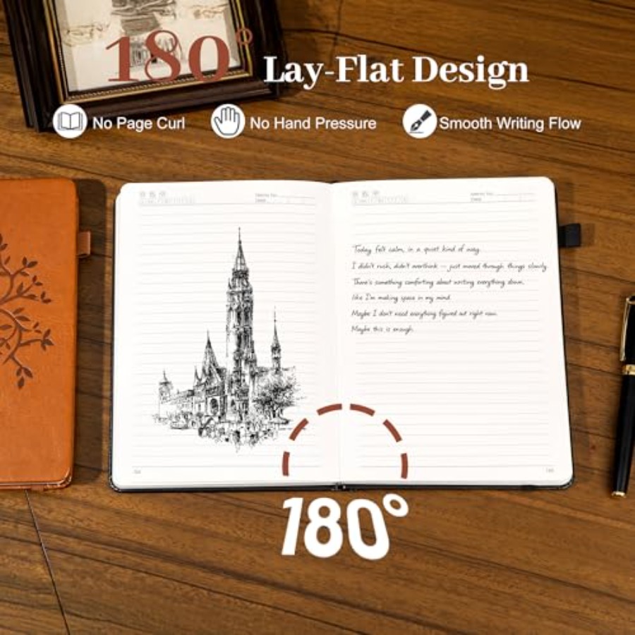 Leather Bound Journal for Men  - Journal Leather Hardcover incelemesi ve fiyatı