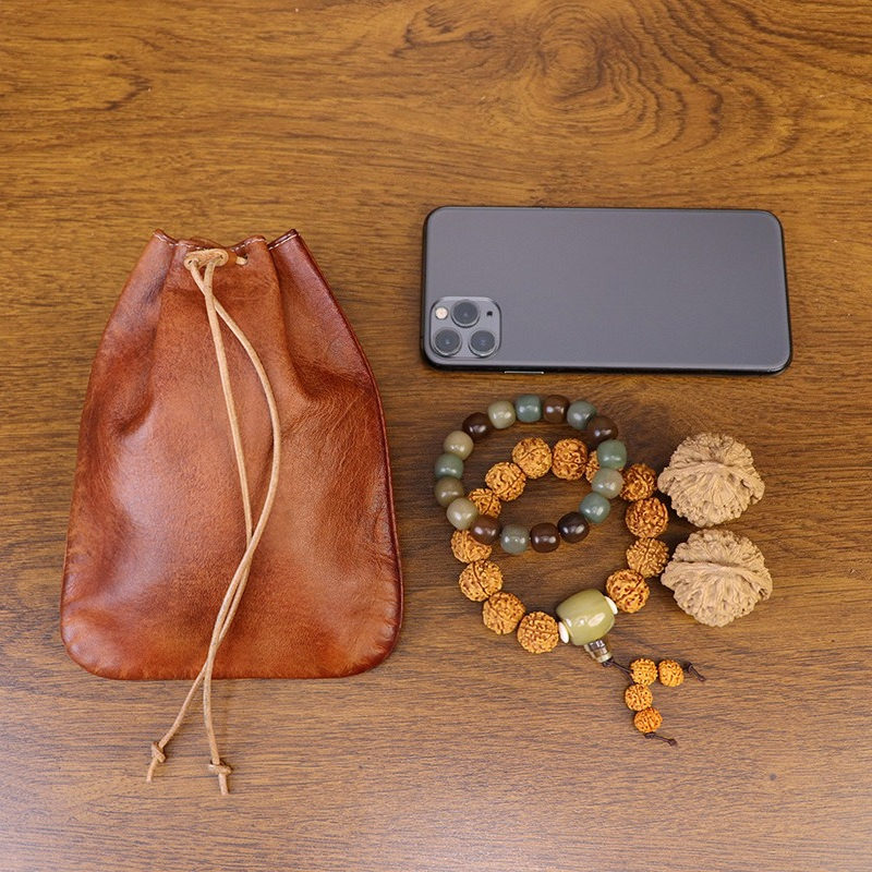 Handmade Retro Style Cowhide M - Tan Stationery & Office Supply incelemesi ve fiyatı