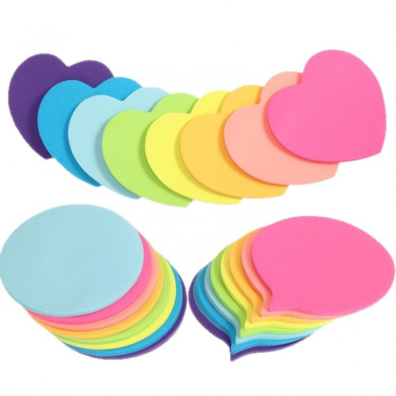 【3 Styles Heart Memo Pads】720  - Total Stationery & Office Supply incelemesi ve fiyatı