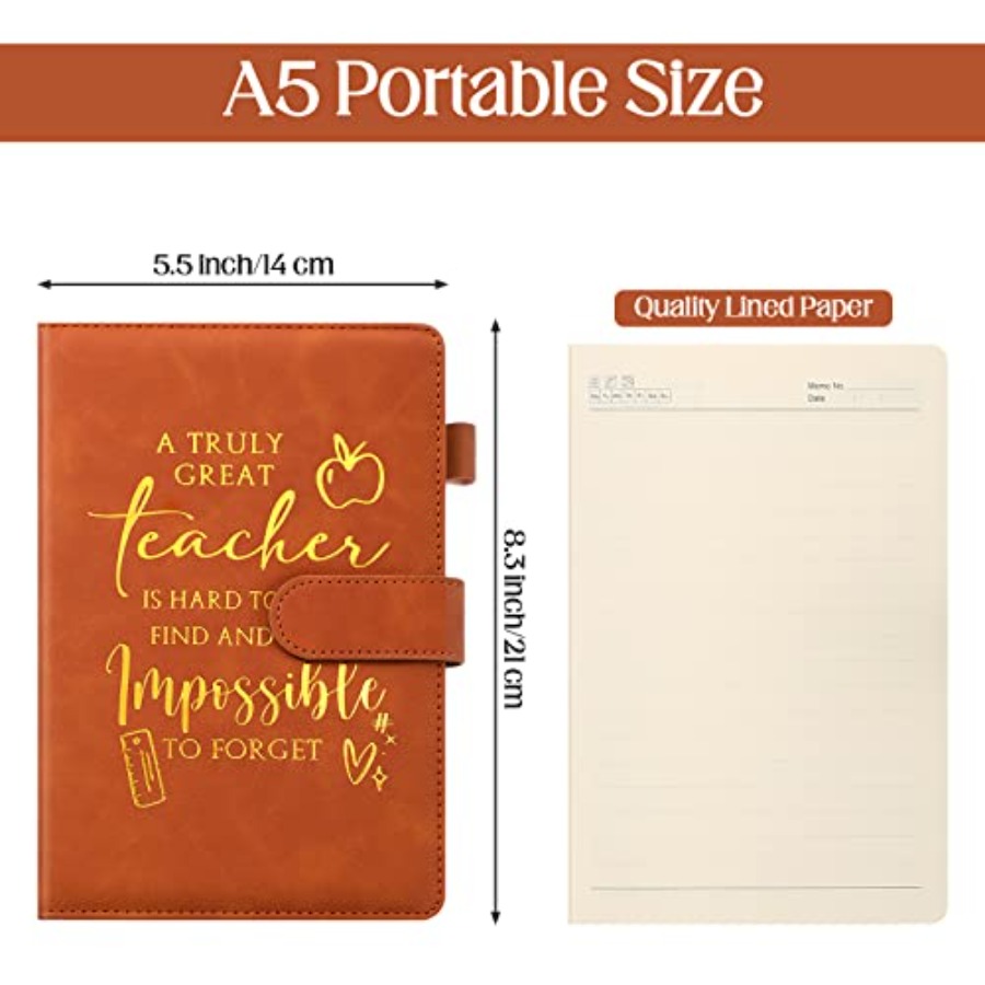 Pcs Teacher Appreciation Gifts - Journal Leather Hardcover incelemesi ve fiyatı