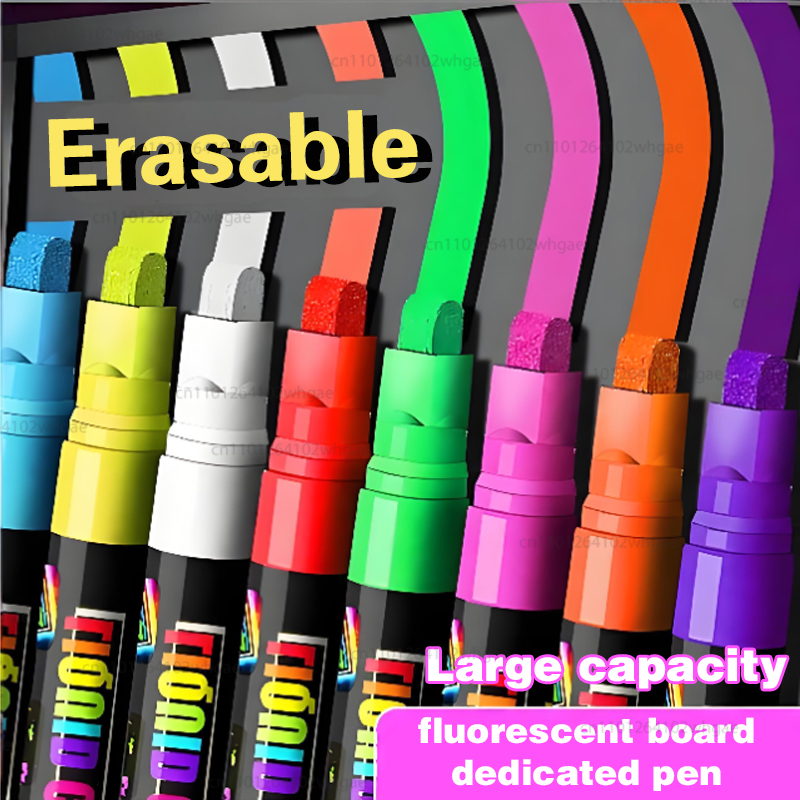 8Color 8mm Liquid Chalk Erasab - Correction Fluid White incelemesi ve fiyatı