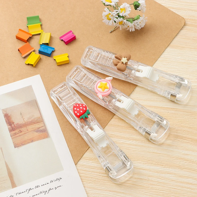 New Push Clip Stapler Staple R - Binder Clip Assorted incelemesi ve fiyatı