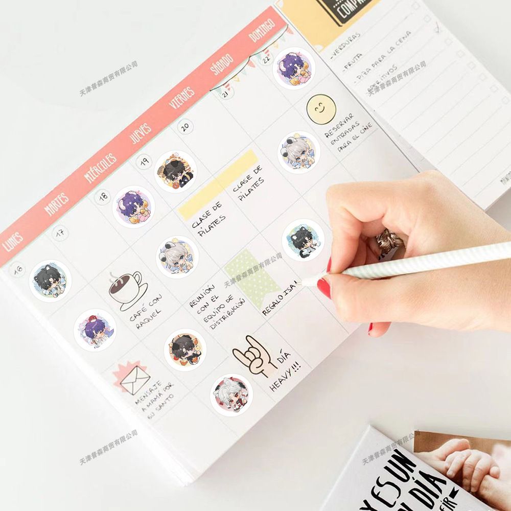 500Pcs Roll Kawaii Cartoon Sti - Memo Pad Sticky incelemesi ve fiyatı