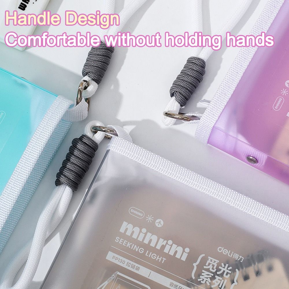 Portable Transparent A4 Zipper - Office Stationery And Supply incelemesi ve fiyatı