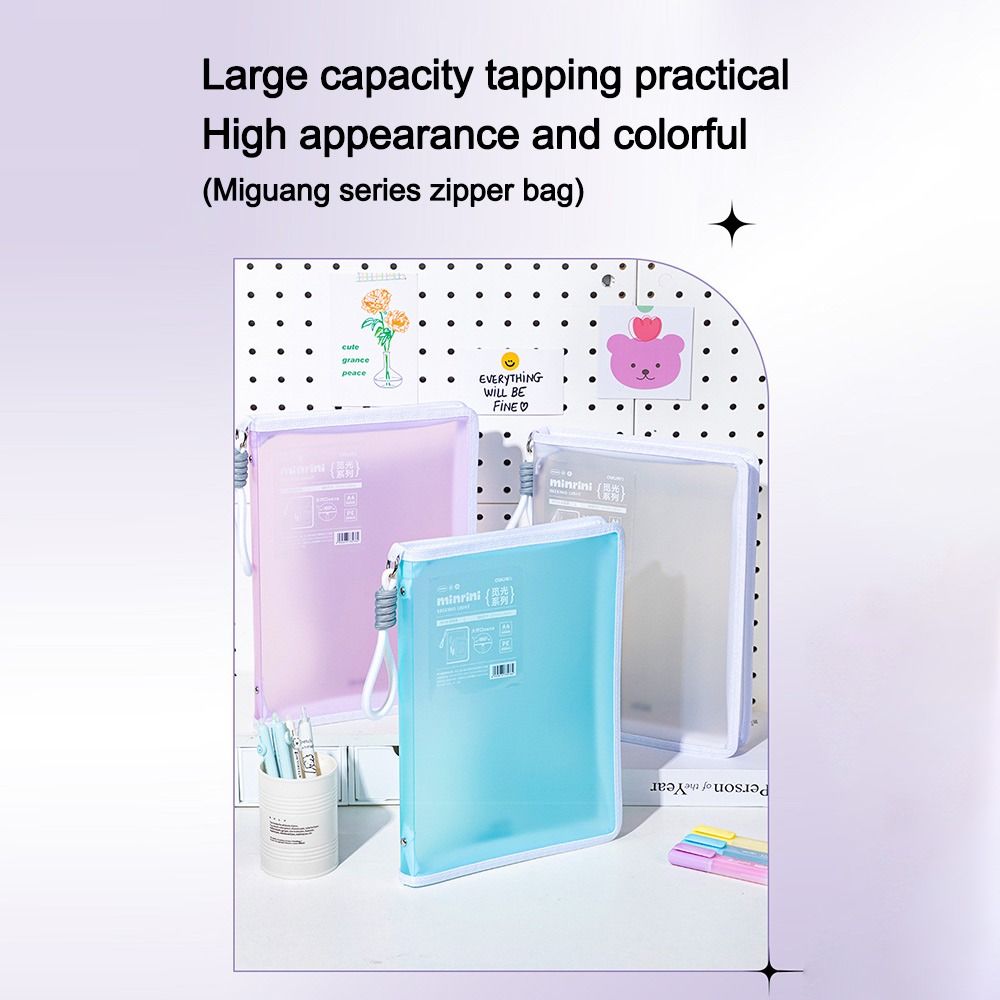 Portable Transparent A4 Zipper - Office Stationery And Supply incelemesi ve fiyatı